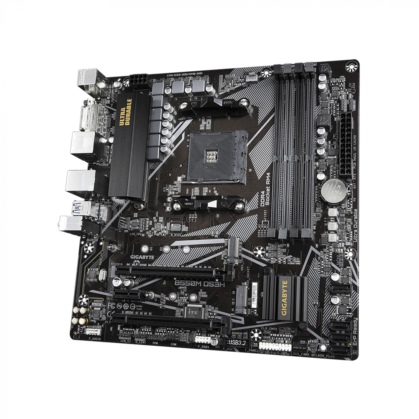 Купить Материнская плата GIGABYTE B550M DS3H - фото 1