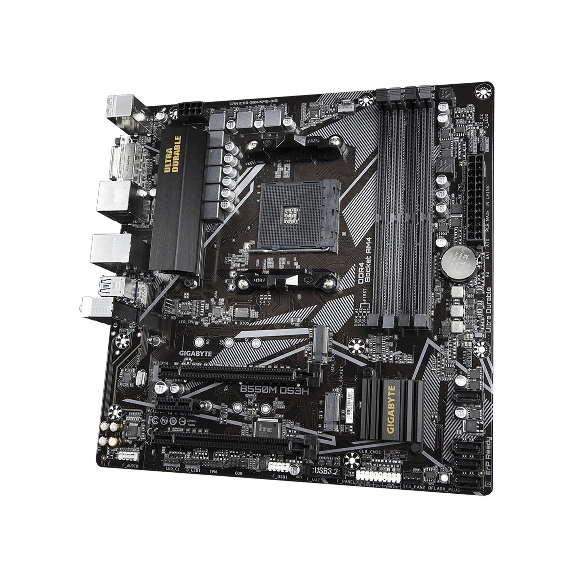 Купить Материнская плата GIGABYTE B550M DS3H - фото 1