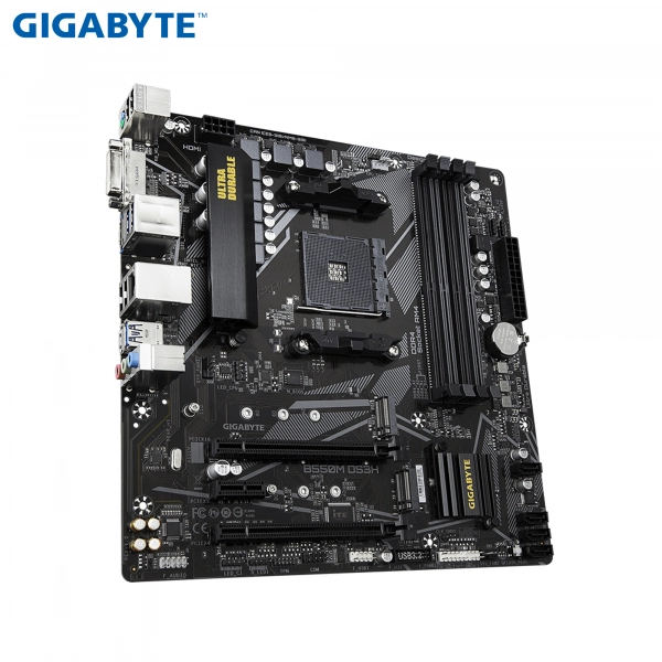 Купить Материнская плата GIGABYTE B550M DS3H - фото 3