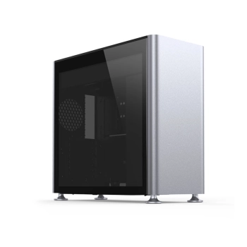 Купить Корпус QUBE i 400 Tempered glass Silver (i400-G Silver) - фото 1