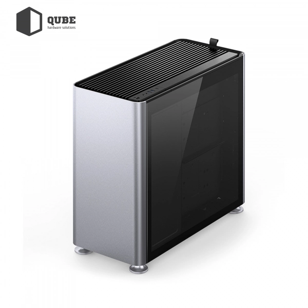 Купити Корпус QUBE i 400 Tempered glass Silver (i400-G Silver) - фото 9