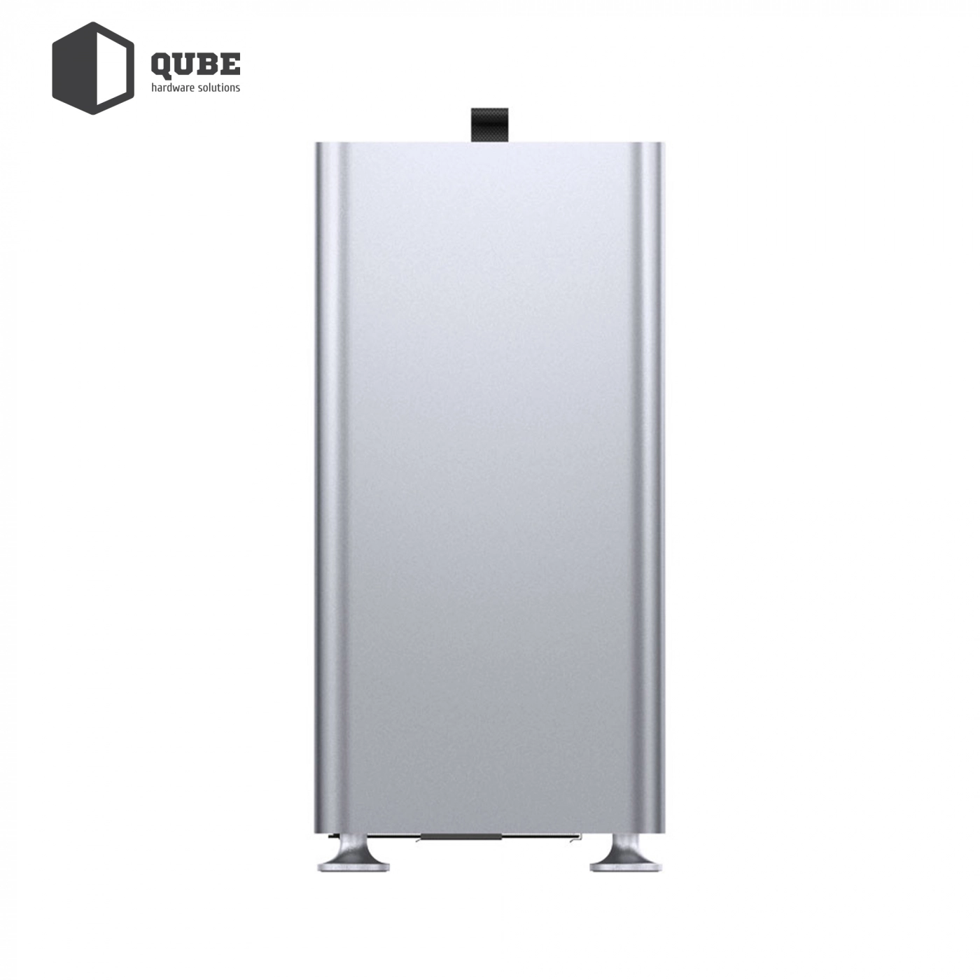 Купити Корпус QUBE i 400 Tempered glass Silver (i400-G Silver) - фото 10