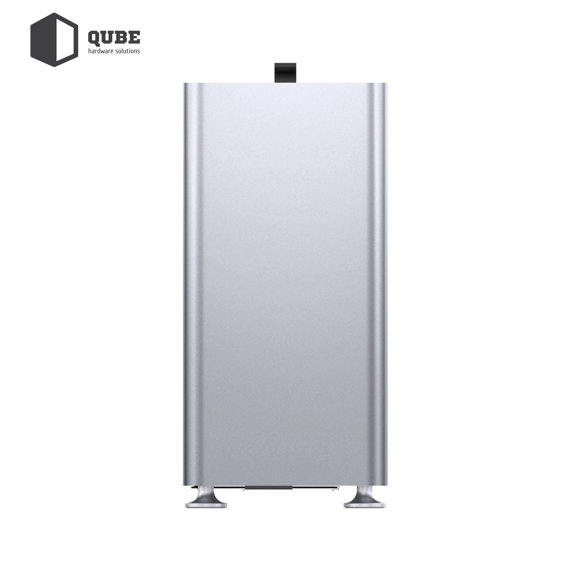 Купити Корпус QUBE i 400 Tempered glass Silver (i400-G Silver) - фото 10