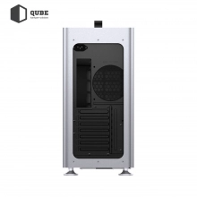 Купити Корпус QUBE i 400 Tempered glass Silver (i400-G Silver) - фото 11