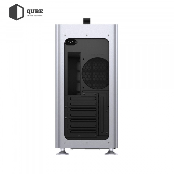 Купити Корпус QUBE i 400 Tempered glass Silver (i400-G Silver) - фото 11