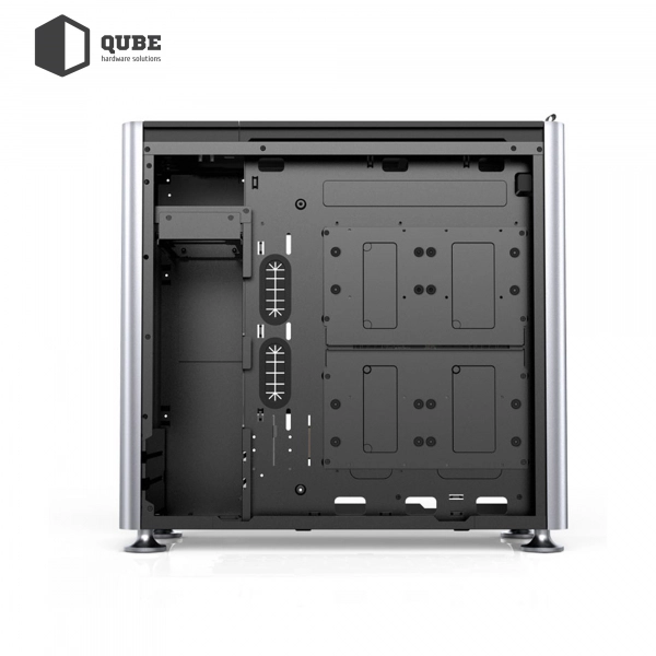 Купити Корпус QUBE i 400 Tempered glass Silver (i400-G Silver) - фото 14