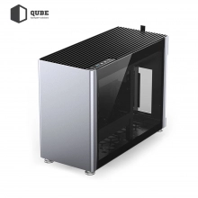 Купить Корпус QUBE i100 Pro Tempered glass Silver (i100-G_Silver) - фото 8