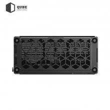 Купить Корпус QUBE i100 Pro Tempered glass Silver (i100-G_Silver) - фото 11