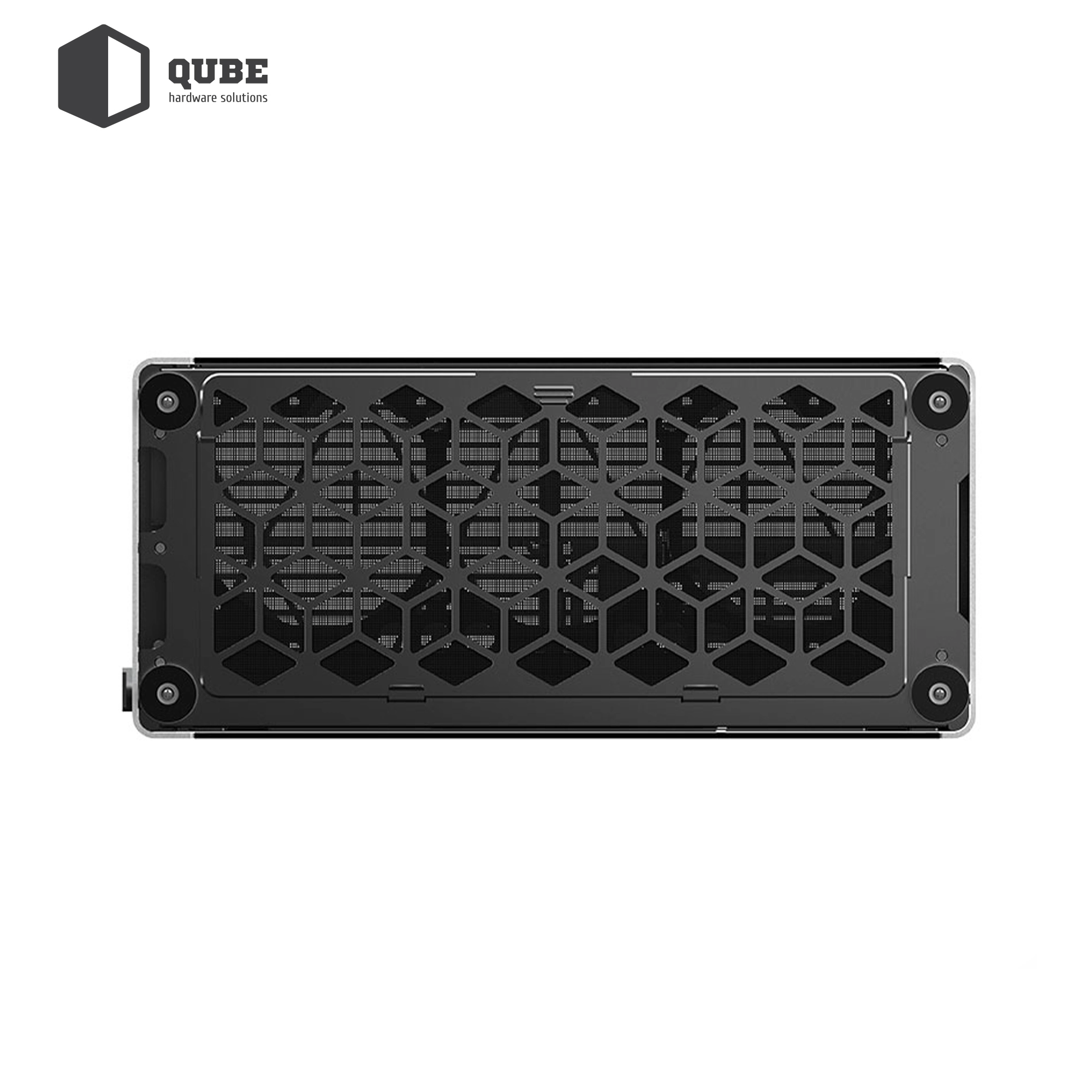 Купить Корпус QUBE i100 Pro Tempered glass Silver (i100-G_Silver) - фото 11