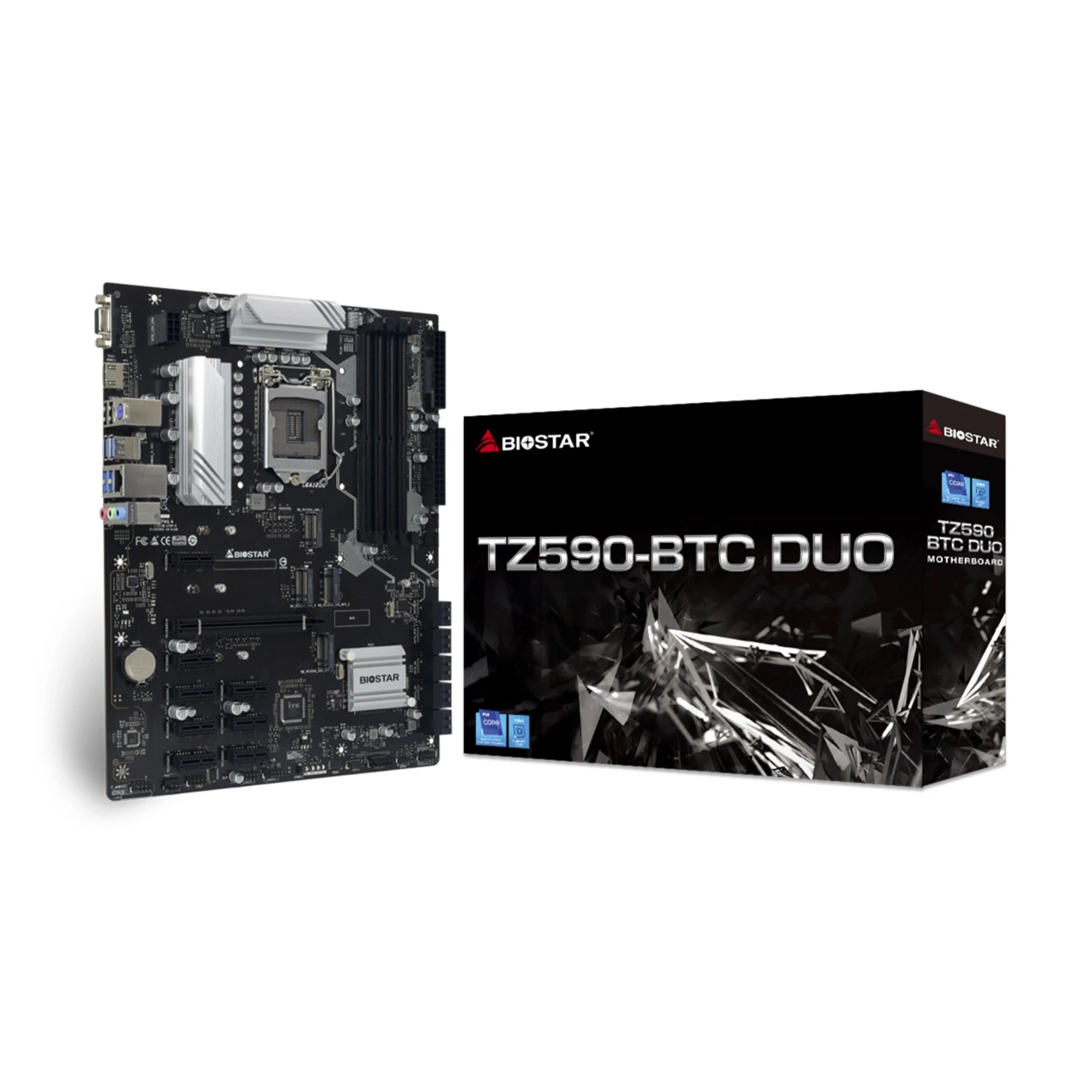Купити Материнська плата Biostar TZ590-BTC Duo - фото 1
