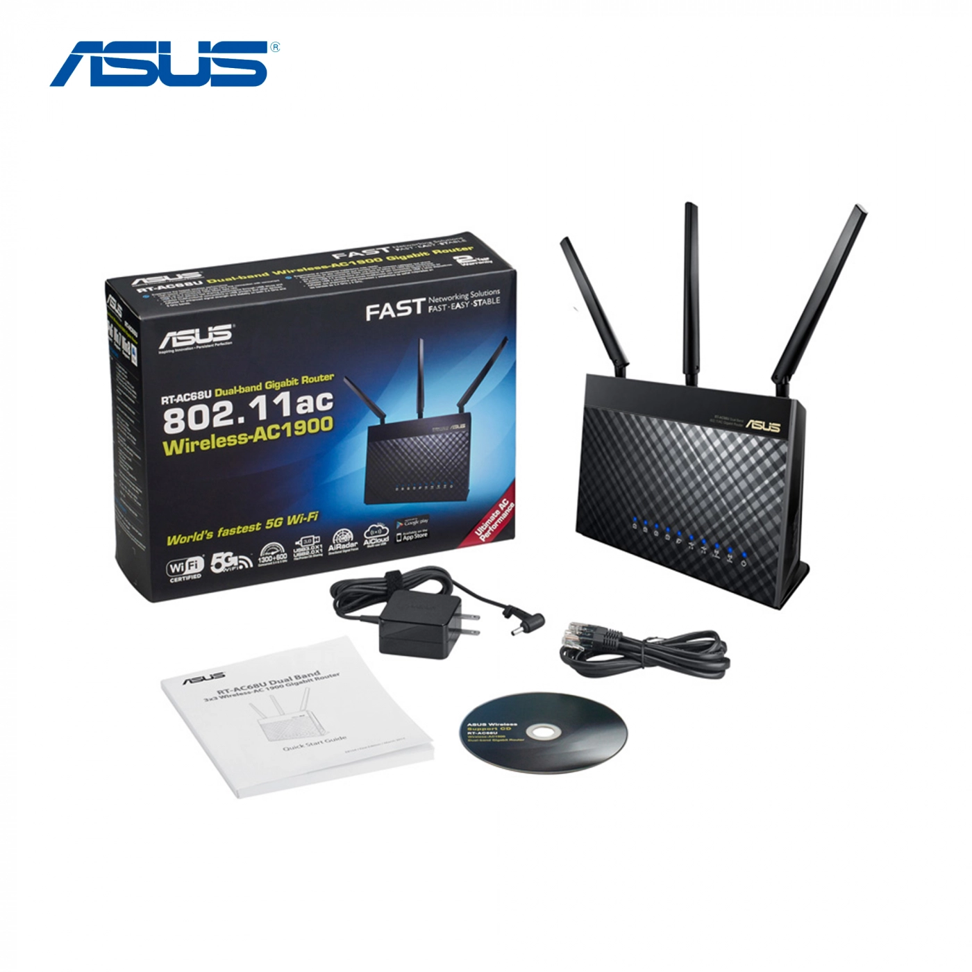 Купить Маршрутизатор ASUS RT-AC68U - фото 10