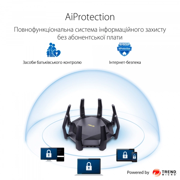 Купити Ігровий маршрутизатор ASUS RT-AX89X - фото 5