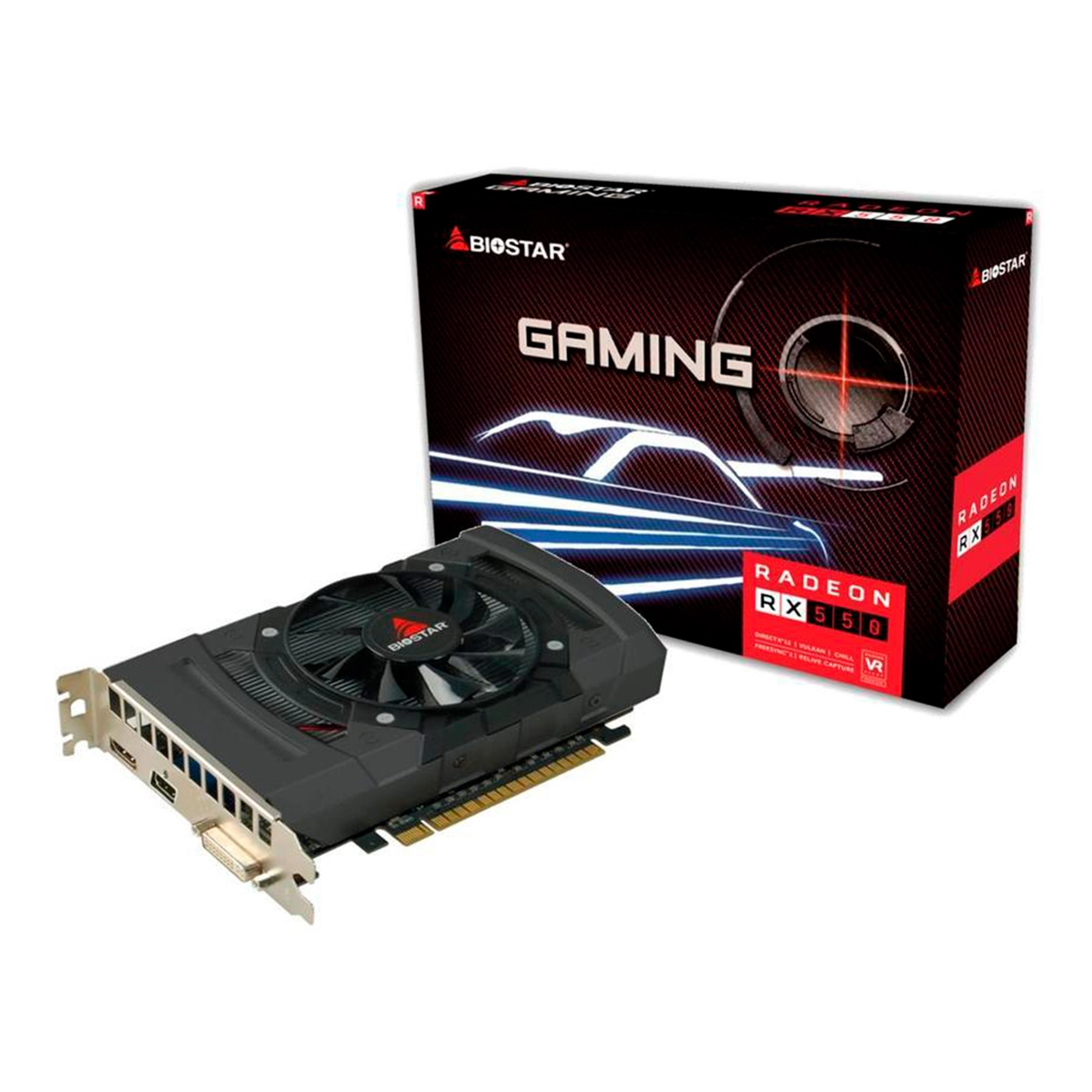 Купить Видеокарта BIOSTAR Radeon RX550-4GB (VA5505RF41-TBHRA-BS2) - фото 1