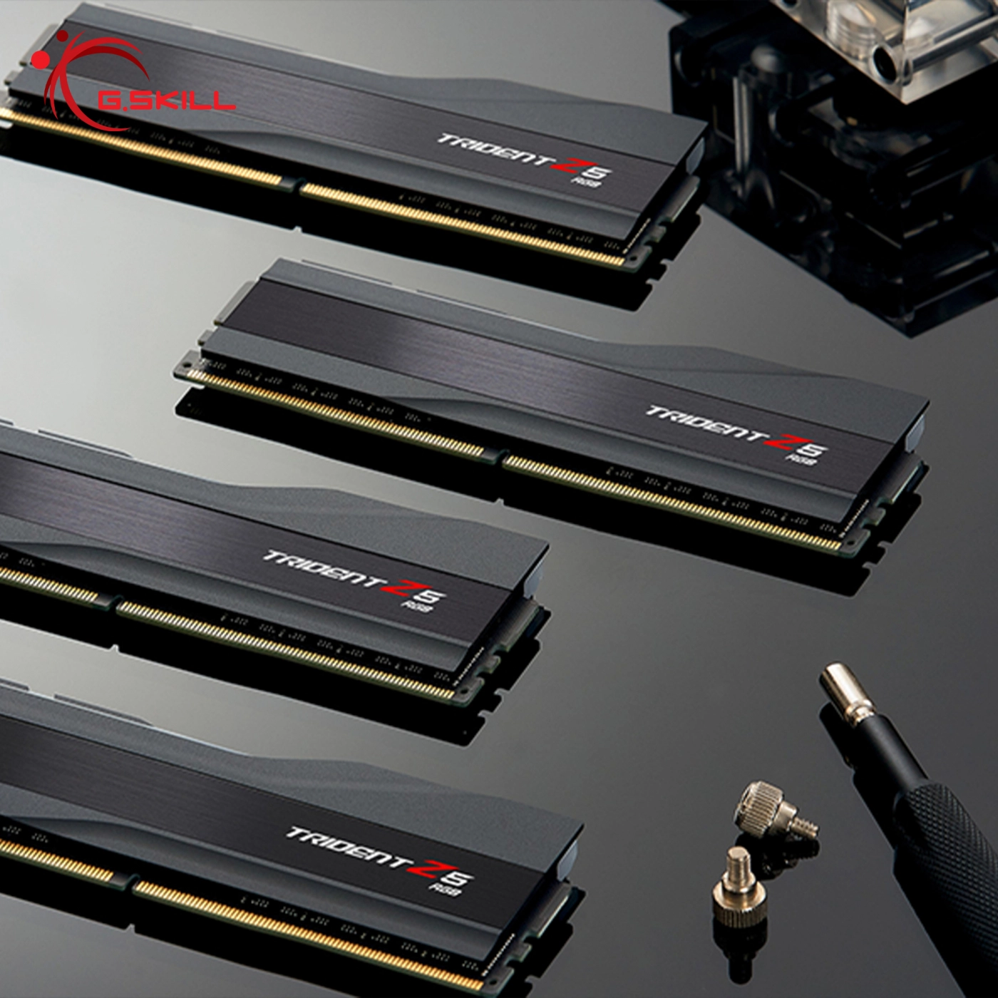 Купить Модуль памяти G.Skill Trident Z5 TZ5RK RGB DDR5-6000 CL40-40-40-96 1.35V 32GB (2x16GB) - фото 5