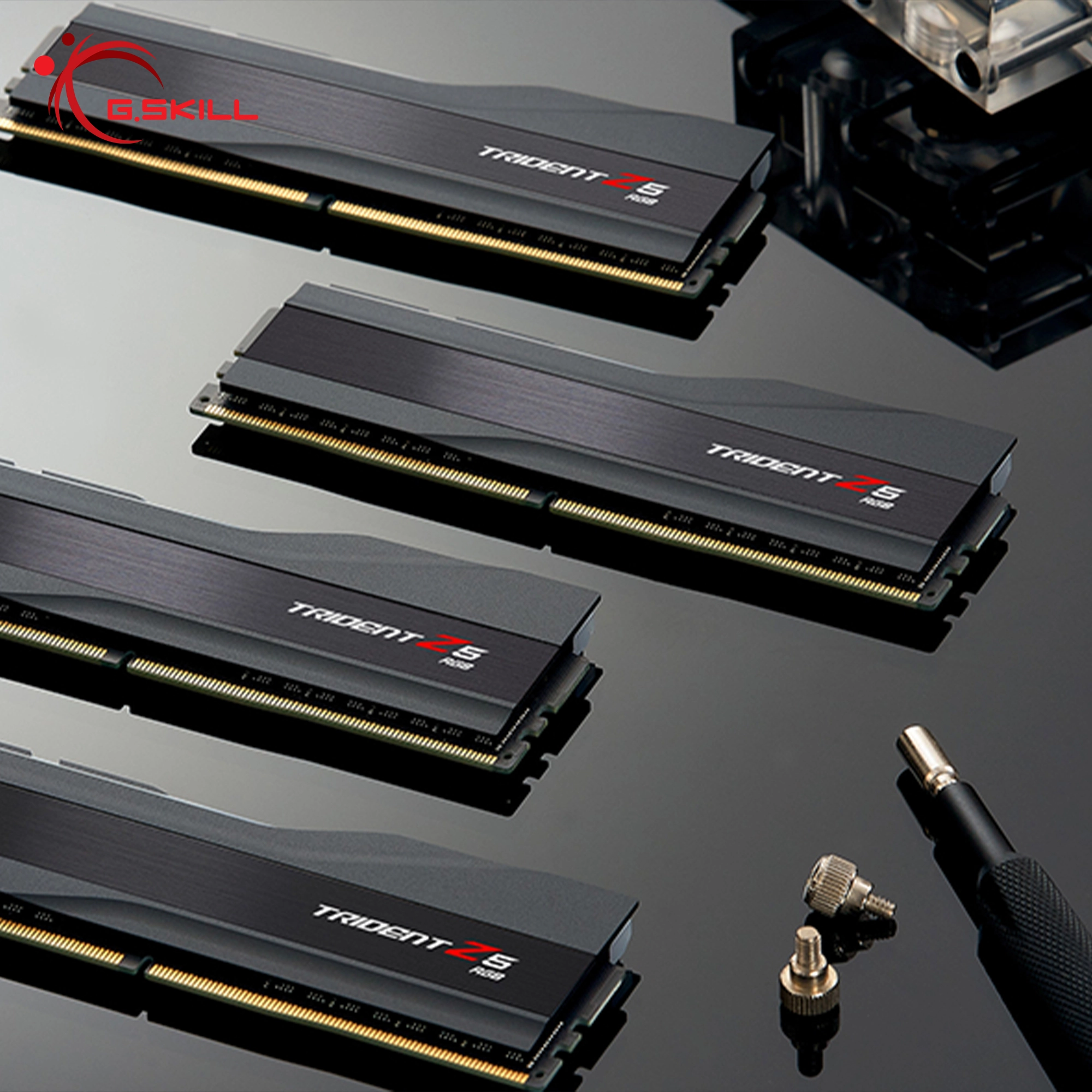 Купить Модуль памяти G.Skill Trident Z5 TZ5RK RGB DDR5-6000 CL40-40-40-96 1.35V 32GB (2x16GB) - фото 5
