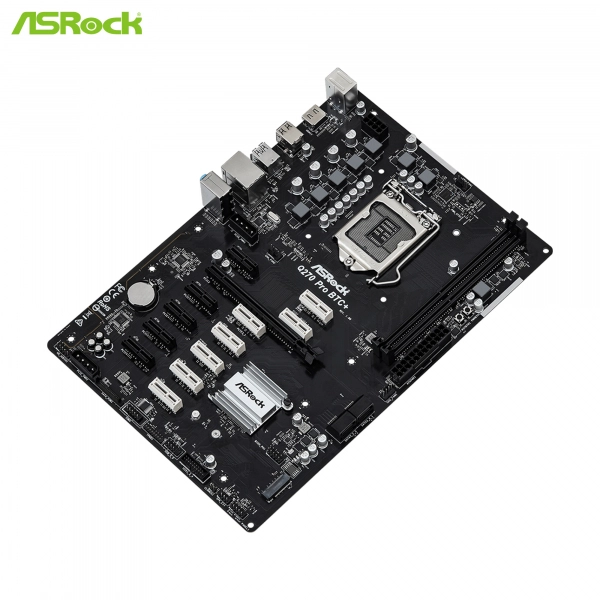 Купити Материнська платаASRock Q270 PRO BTC+ - фото 3