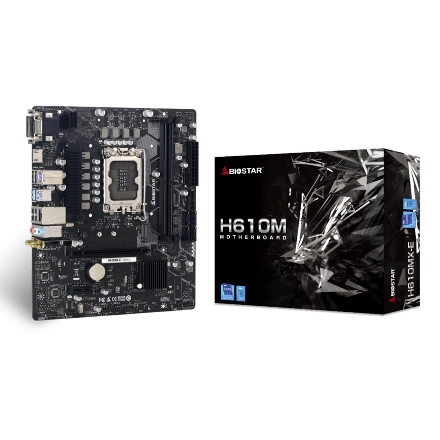 Купити Материнська плата Biostar H610MX-E - фото 1