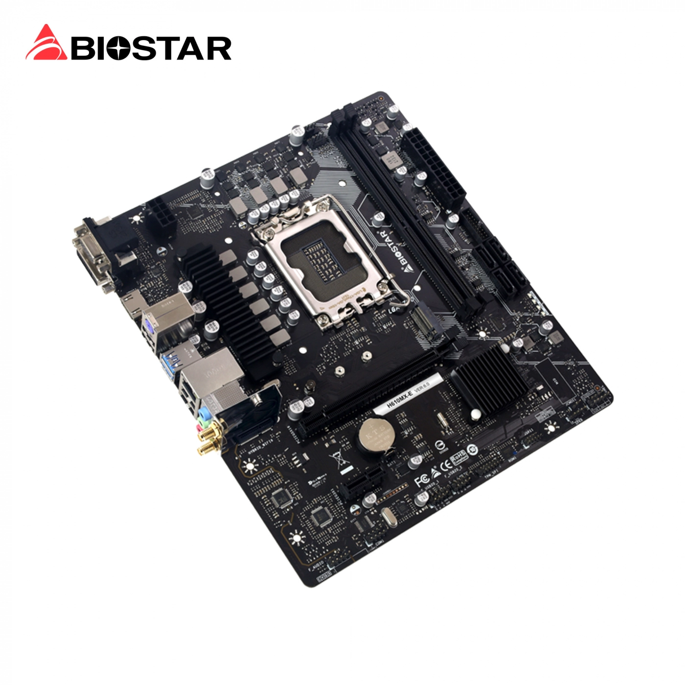 Купити Материнська платаBiostar H610MX-E - фото 2