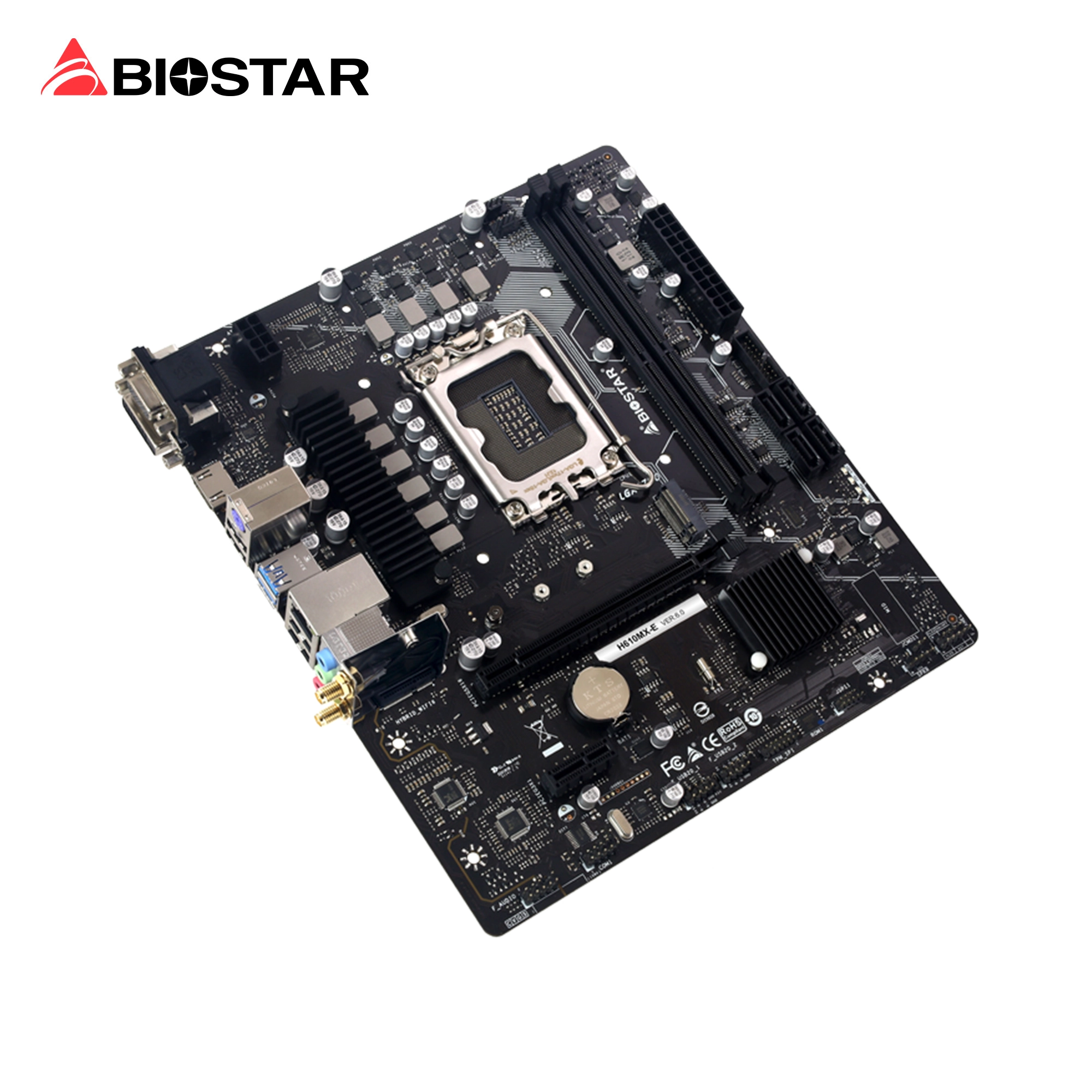 Купити Материнська платаBiostar H610MX-E - фото 2