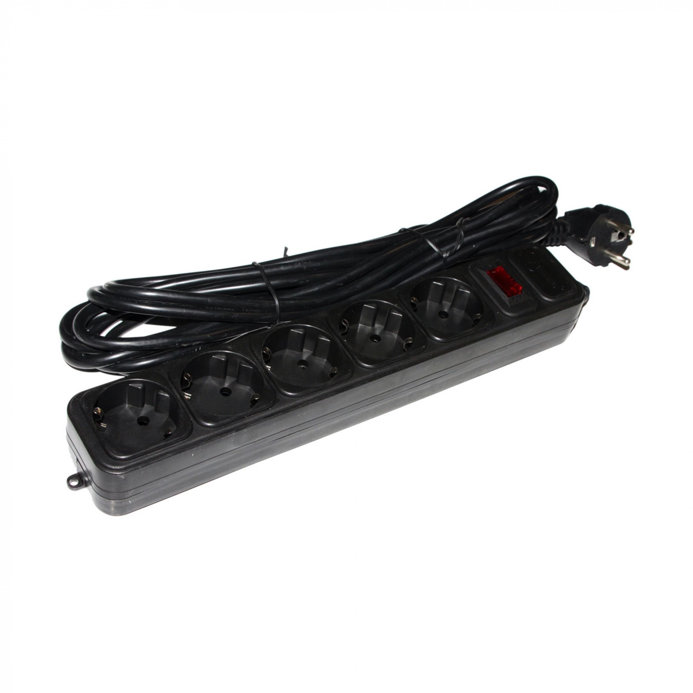 Купить Сетевой фильтр Gembird SPG5-G-15B 4.5 м, 5 розеток - фото 1