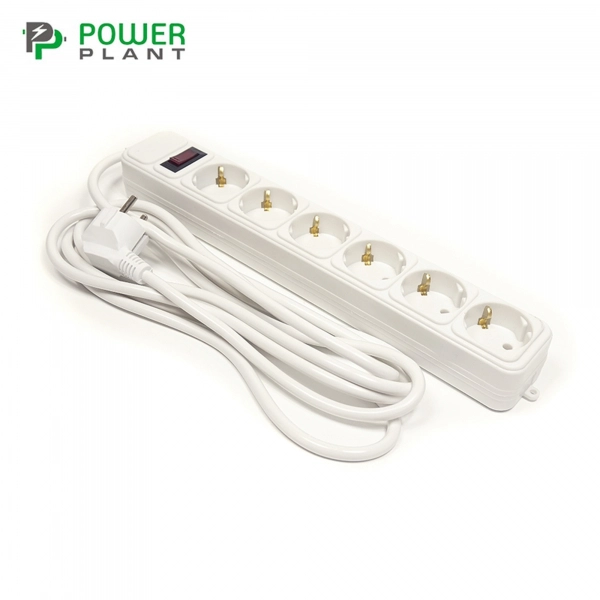 Купить Сетевой фильтр PowerPlant JY-1057/3 3 м, 6 розеток - фото 2