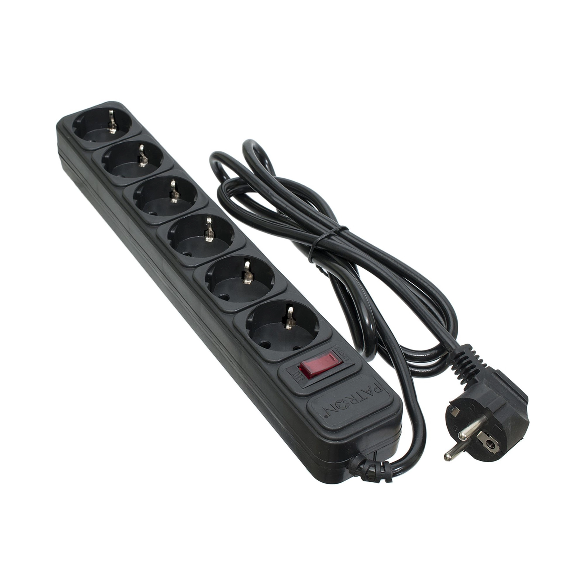 Купить Сетевой фильтр Patron SP-1062 1.8 м, 6 розеток - фото 1
