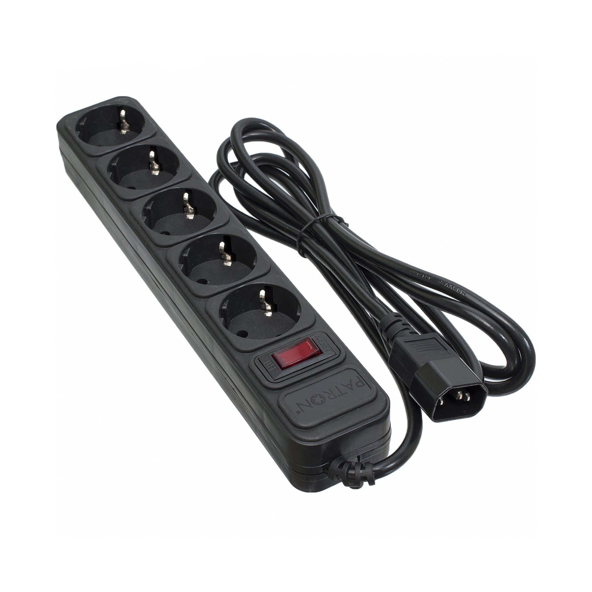 Купить Сетевой фильтр Patron SP-1055U 2 м, 5 розеток - фото 1