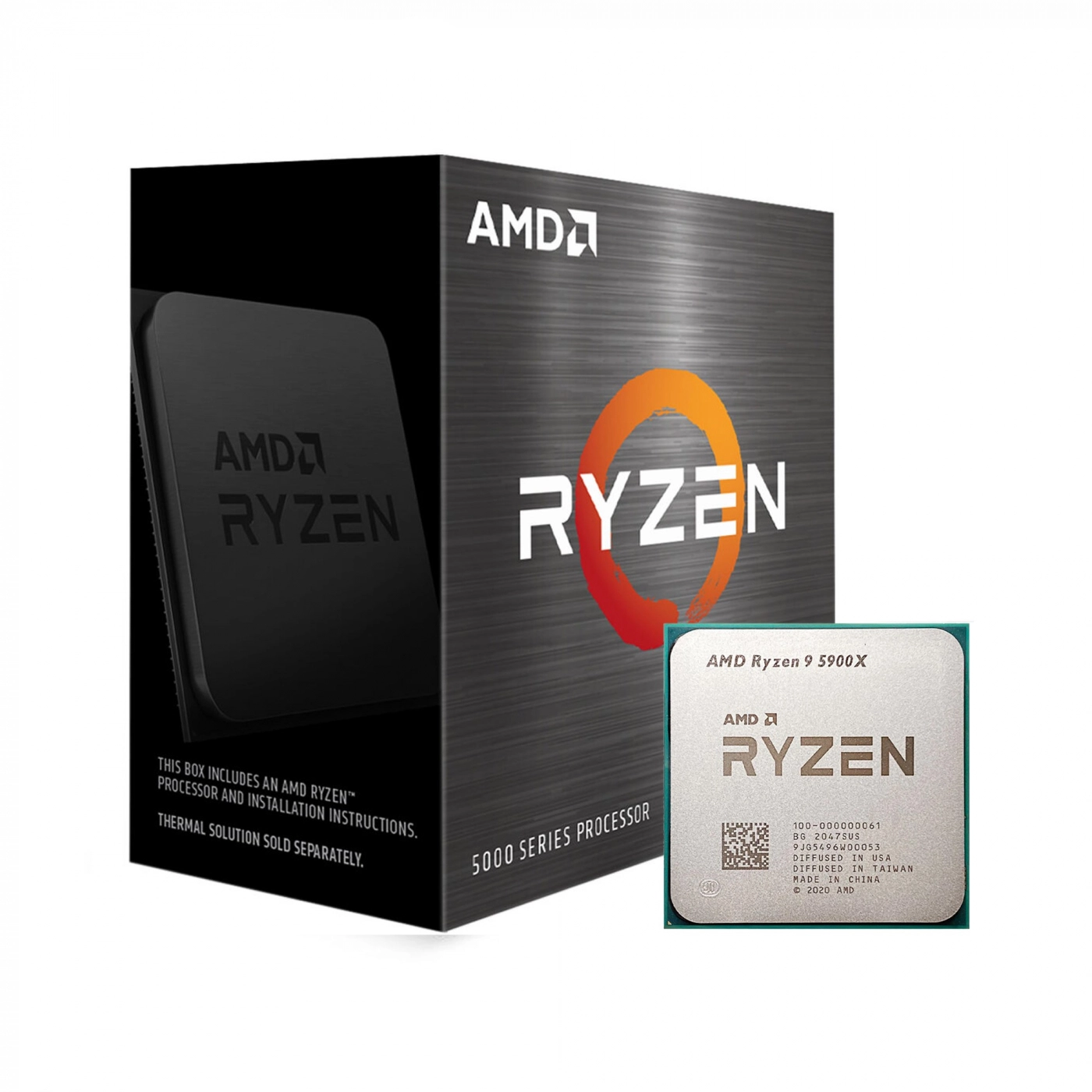 Купить Процессор AMD Ryzen 9 5900X (12C/24T, 3.7-4.8Ghz, 64MB