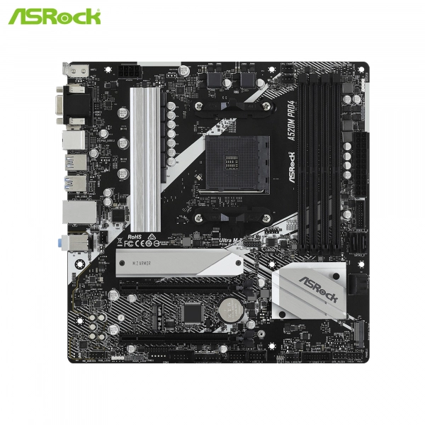 Купити Материнська плата ASRock A520M PRO4 - фото 2