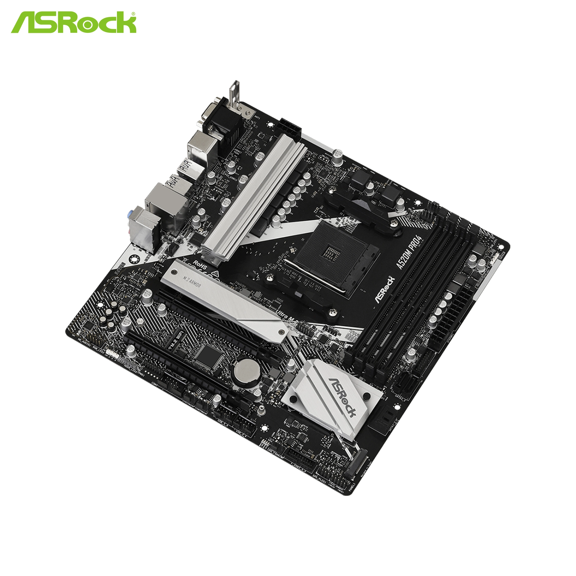 Купити Материнська плата ASRock A520M PRO4 - фото 3