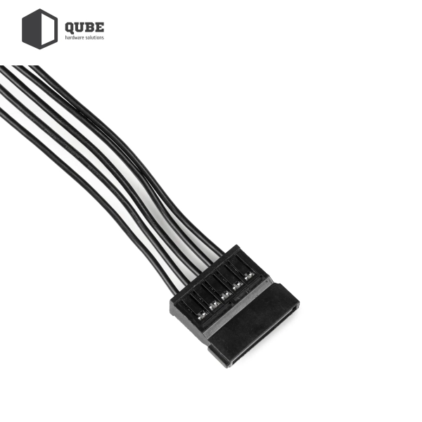 Купити Блок живлення QUBE 750W 80+ Bronze Semi-Modular QBC-CSB-750W-80Bulk - фото 5