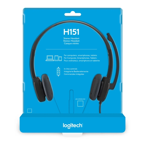 Купить Наушники Logitech H151 Black (981-000589) - фото 8