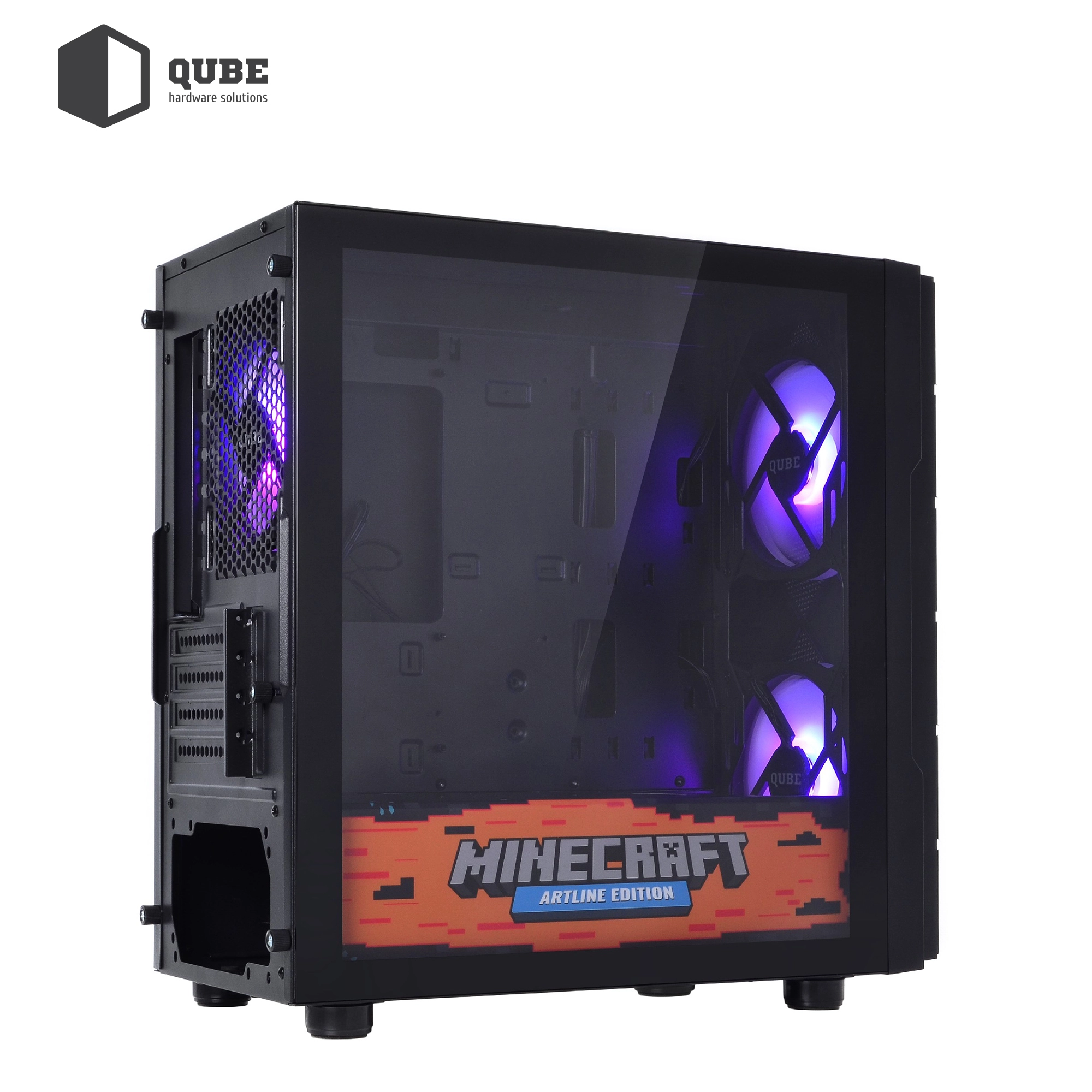 Корпус IMPACT Printed Minecraft-Black – фото 7