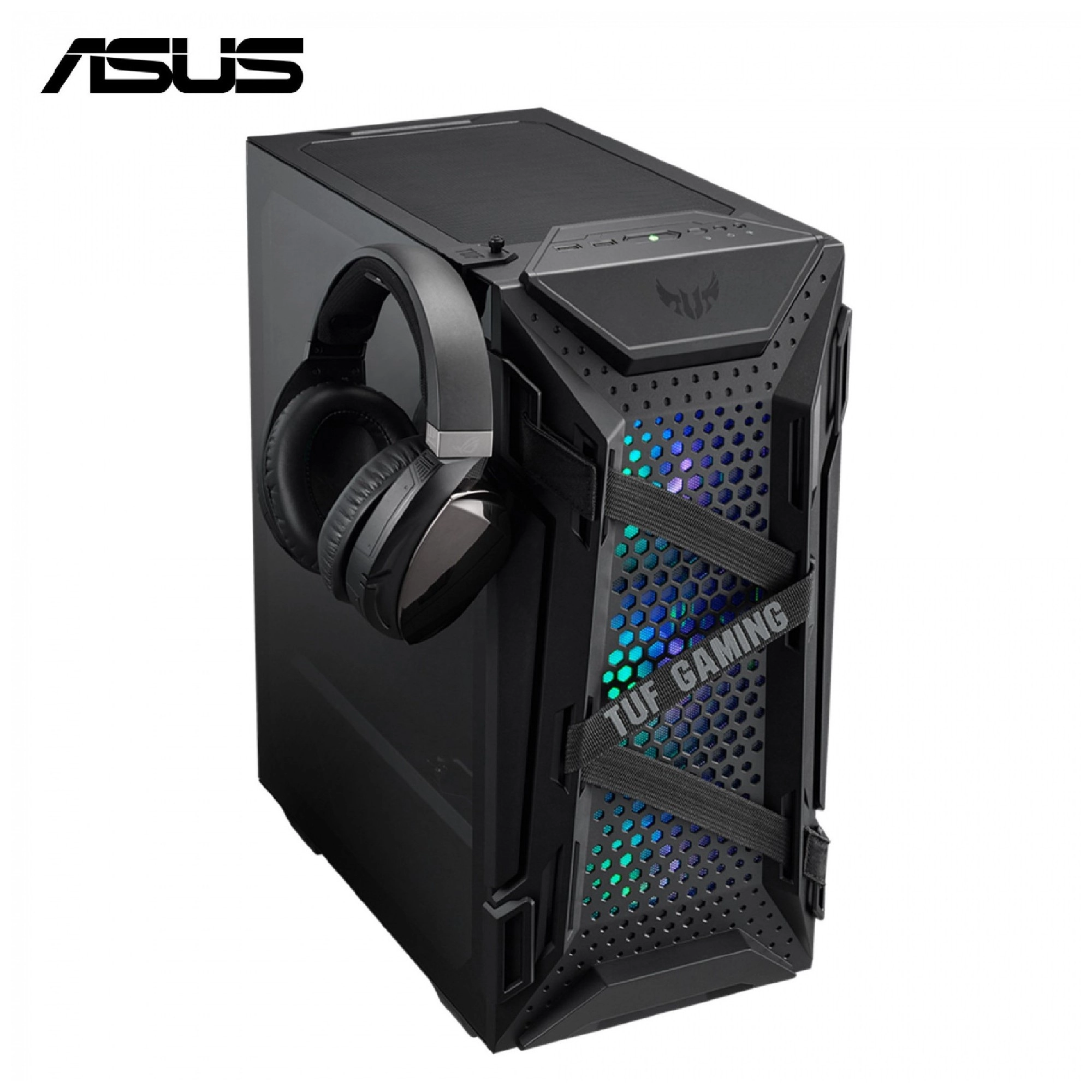 Купити Корпус ASUS GT301 TUF GAMING CASE/BLK/ARGBFAN (90DC0040-B49000) - фото 2