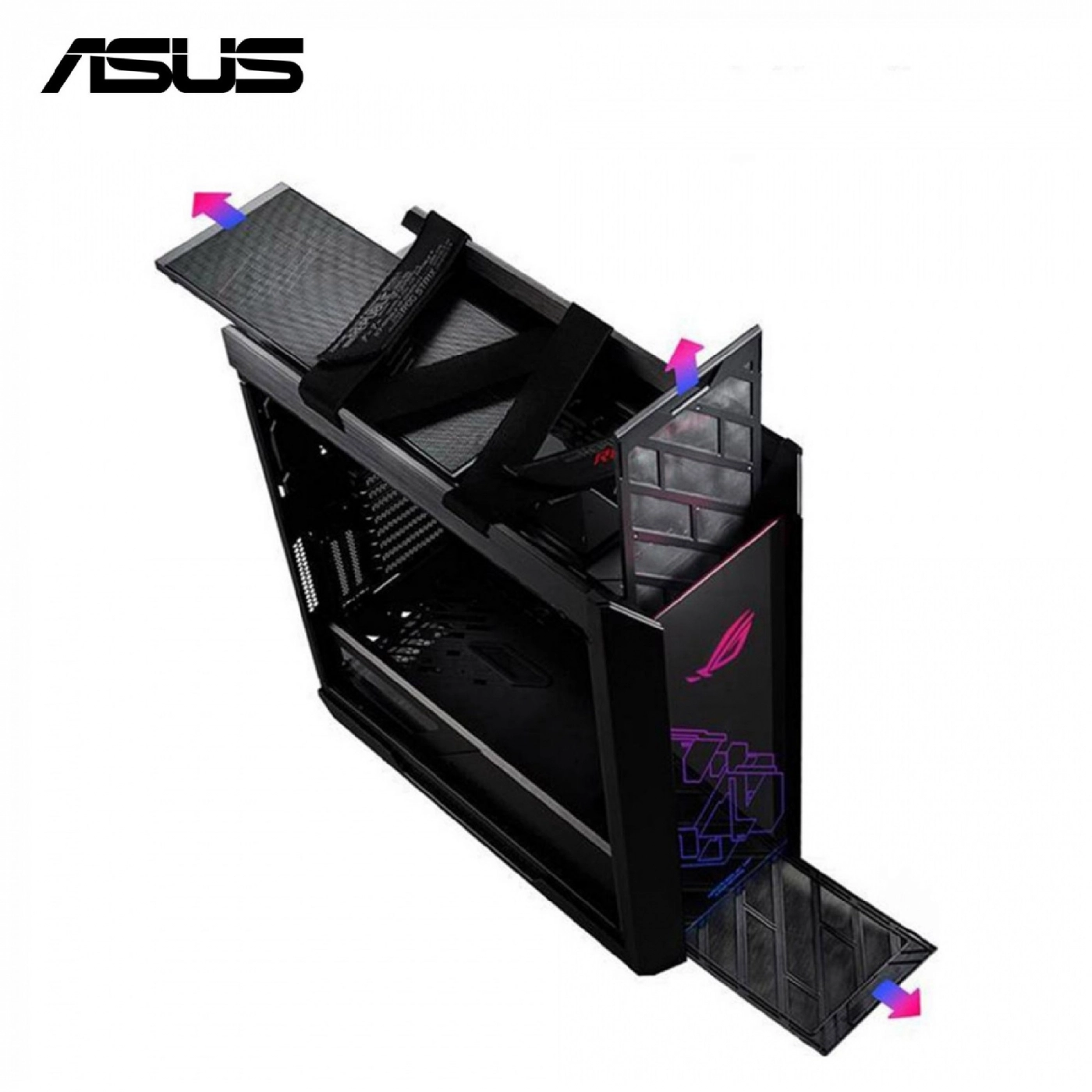 Купить Корпус ASUS GX601 ROG STRIX HELIOS CASE (GX601/BK/AL/WITHHANDLE) - фото 6