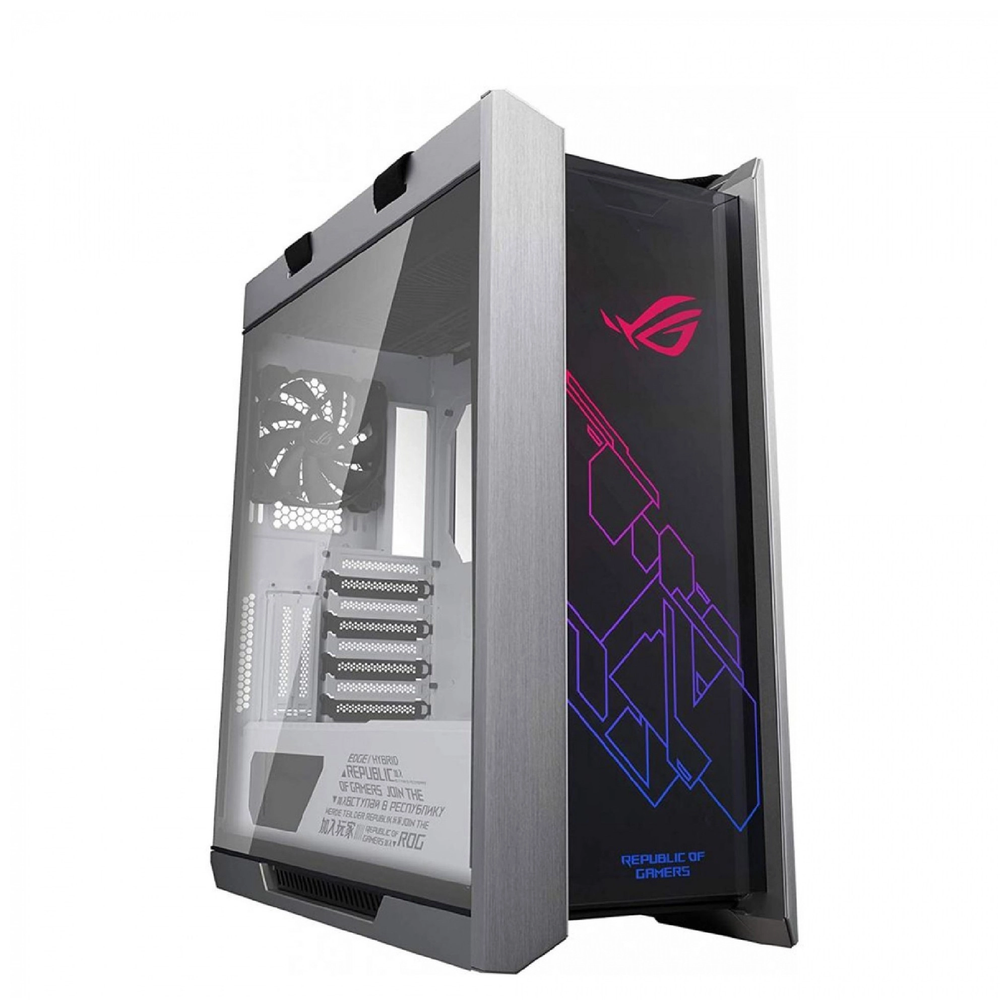 Купить Корпус ASUS GX601 ROG STRIX HELIOS CASE White Edition (GX601/WT/AL/WITHHANDLE) - фото 1