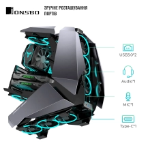 Купити Корпус Jonsbo MOD5 Gray - фото 5
