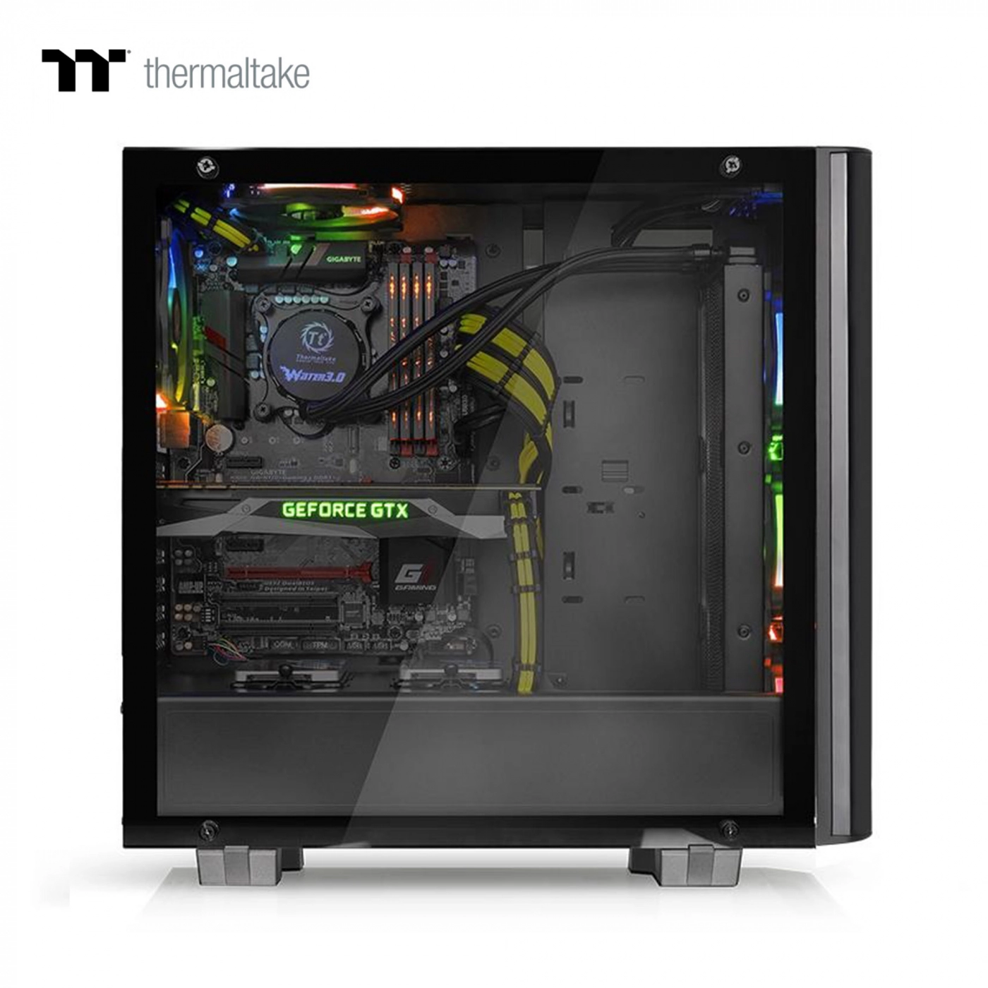 Купить Корпус Thermaltake View 21 TG Black (CA-1I3-00M1WN-00) - фото 5