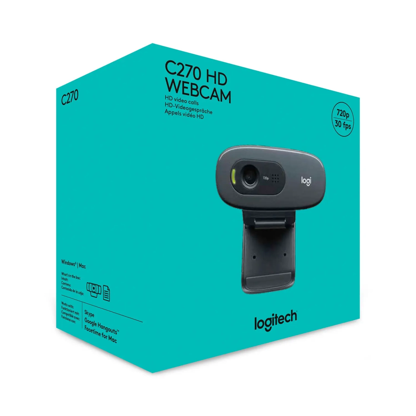 Купити Веб-камера Logitech C270 HD - фото 7