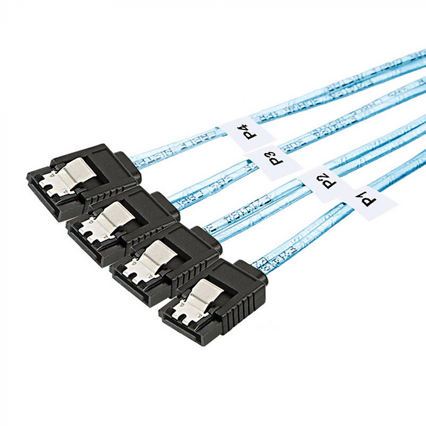 Купити Кабель для підключення дисків 100CM Mini SAS 36P SFF-8087 to 7Pin 4 SATA HDD (SFF80877Pin4SATA) - фото 4