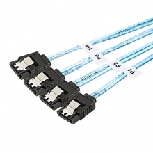 Купити Кабель для підключення дисків 100CM Mini SAS 36P SFF-8087 to 7Pin 4 SATA HDD (SFF80877Pin4SATA) - фото 4