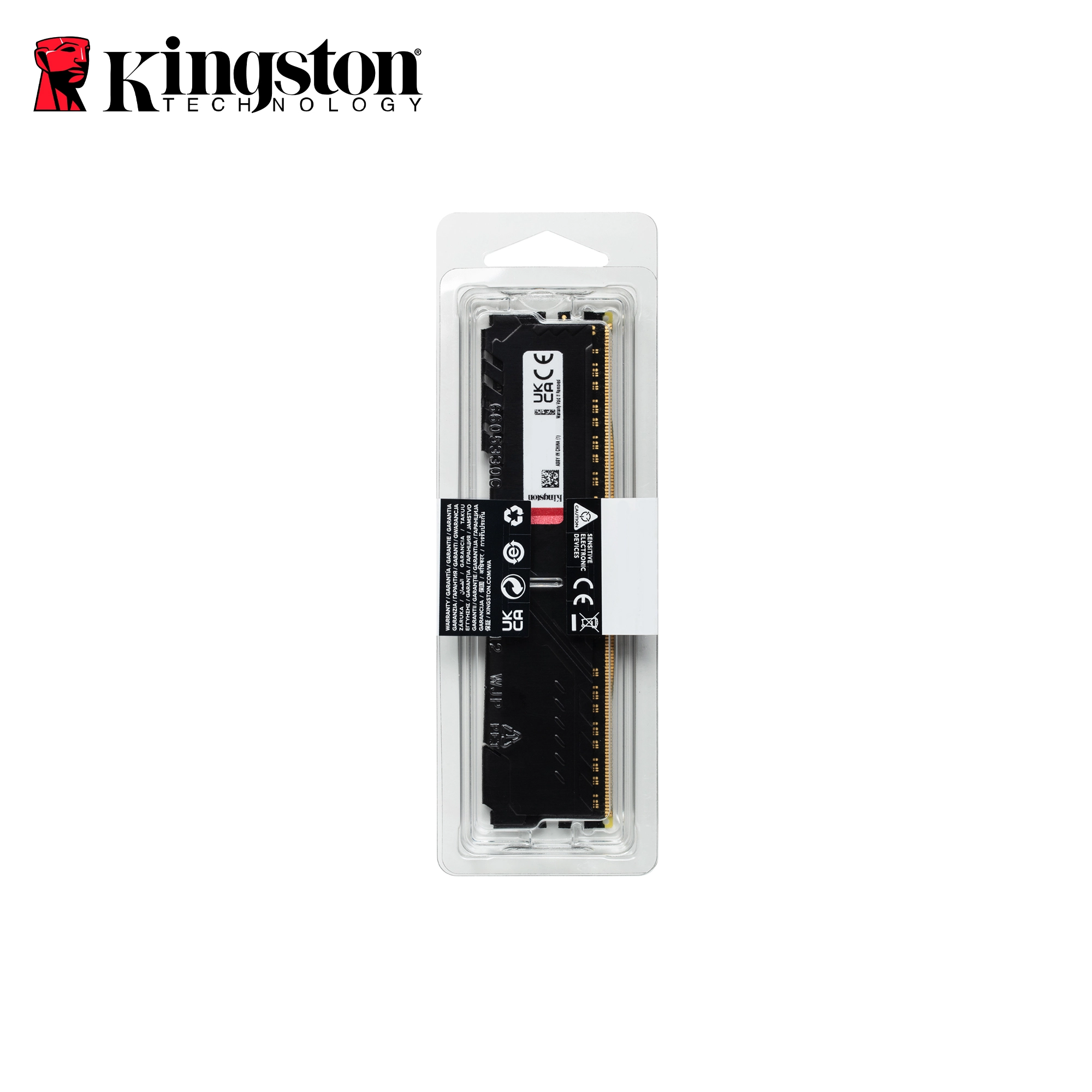 Купить Модуль памяти Kingston Fury Beast Black DDR4-3200 16GB (KF432C16BB/16) - фото 4