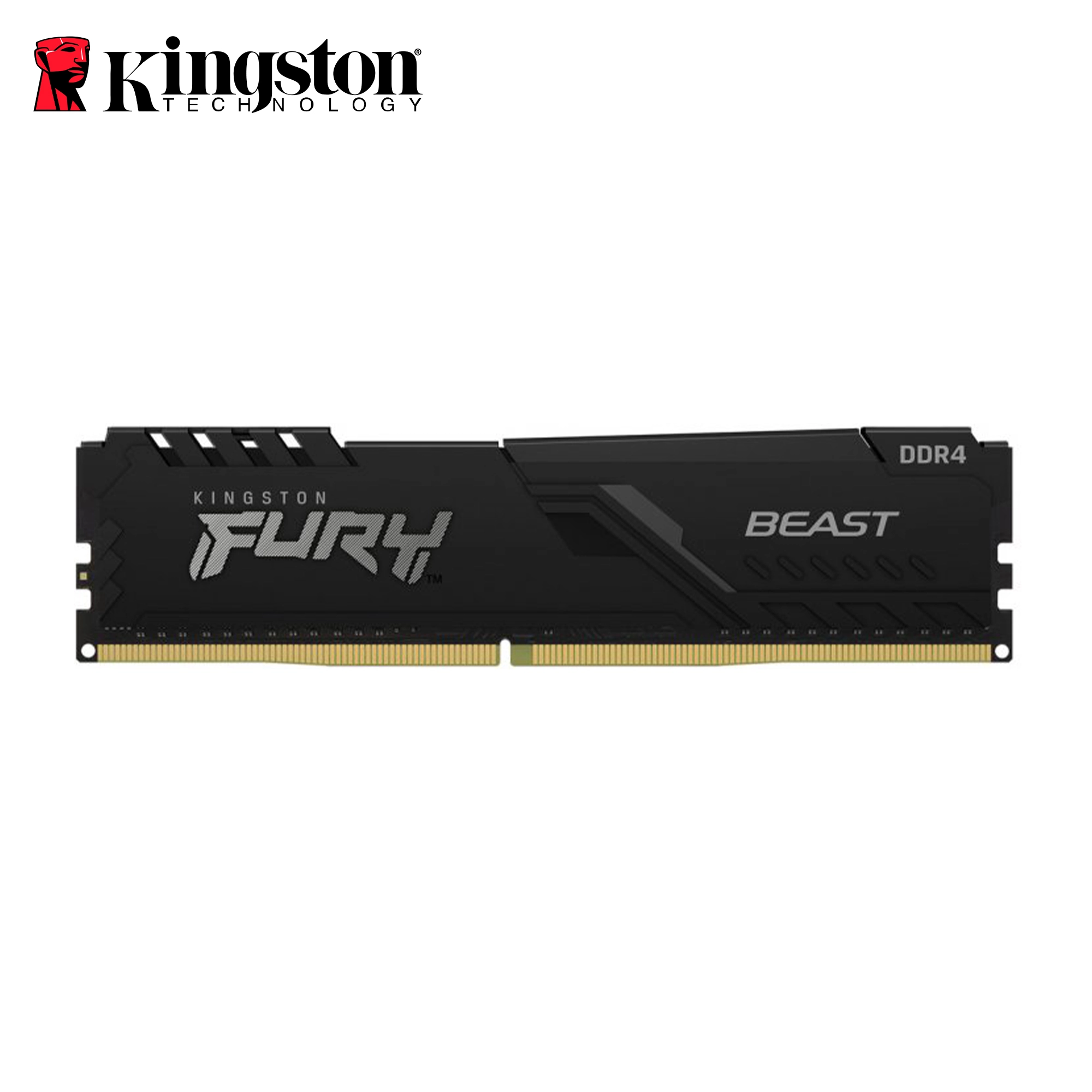 Купить Модуль памяти Kingston Fury Beast Black DDR4-3200 32GB (KF432C16BB/32) - фото 2