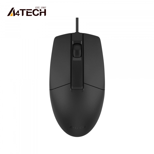 Купити Миша A4Tech OP-330 USB Black - фото 2