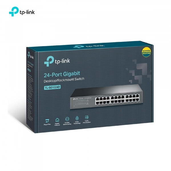 Купити Комутатор TP-Link TL-SG1024D 24x1G - фото 4