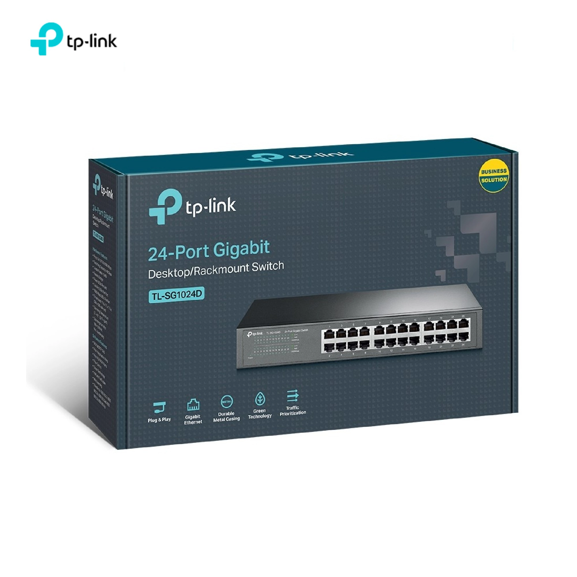 Купити Комутатор TP-Link TL-SG1024D 24x1G - фото 4