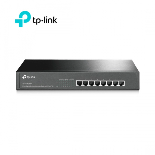 Купити Комутатор TP-Link TL-SG1008MP - фото 2