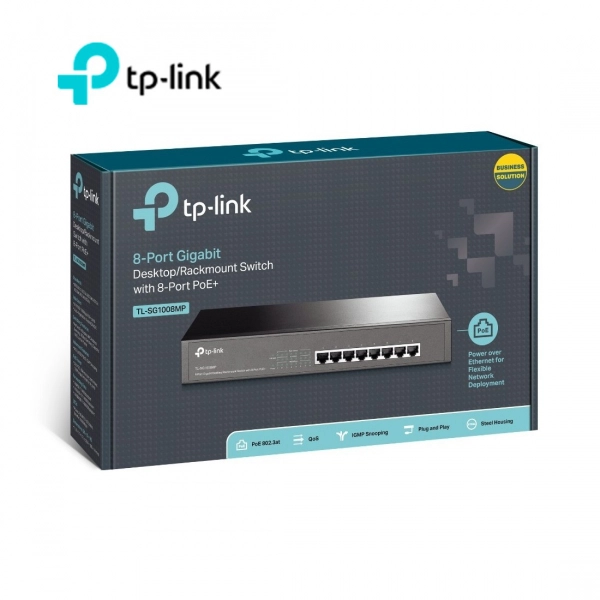 Купити Комутатор TP-Link TL-SG1008MP - фото 4