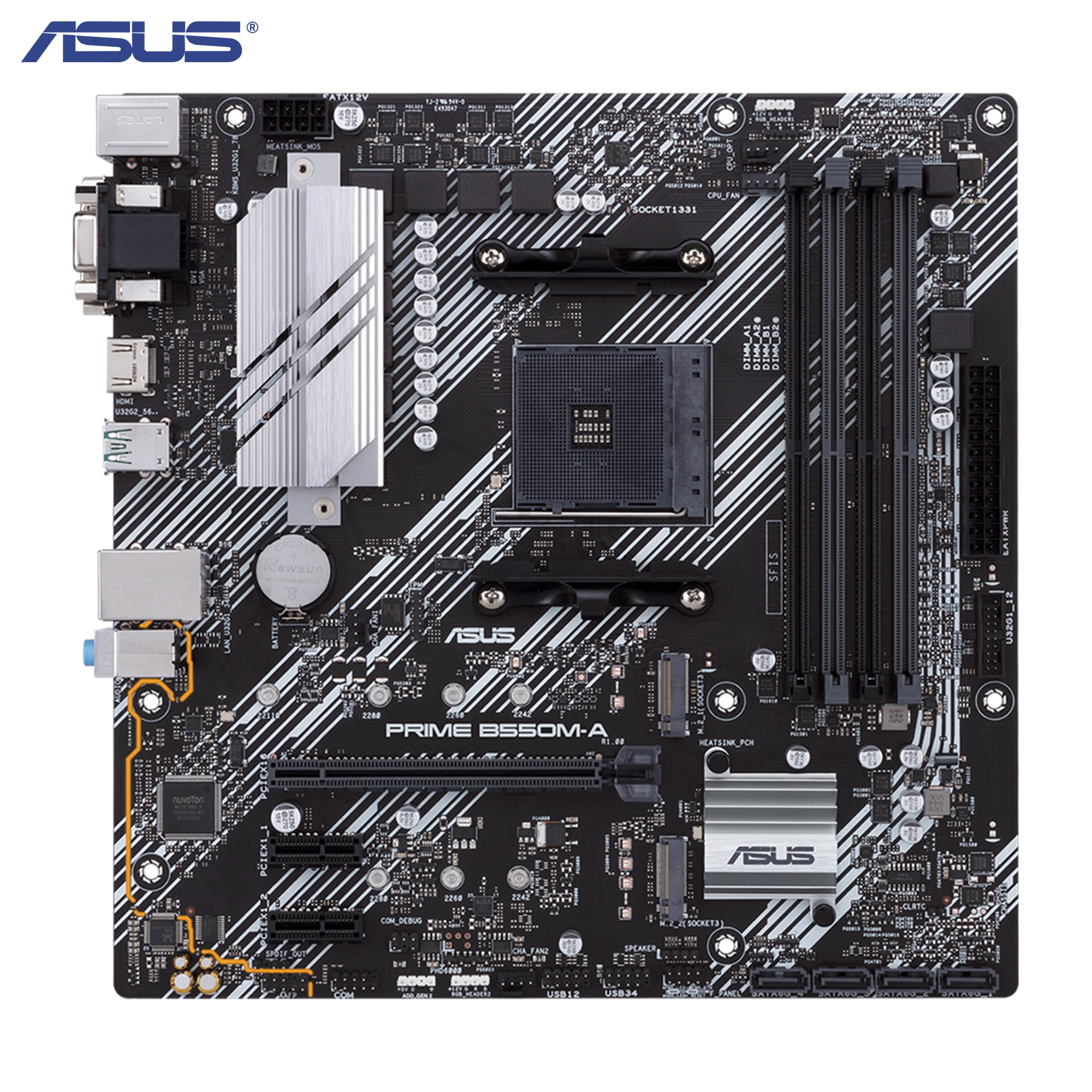 Купить Материнская плата ASUS PRIME B550M-A - фото 2