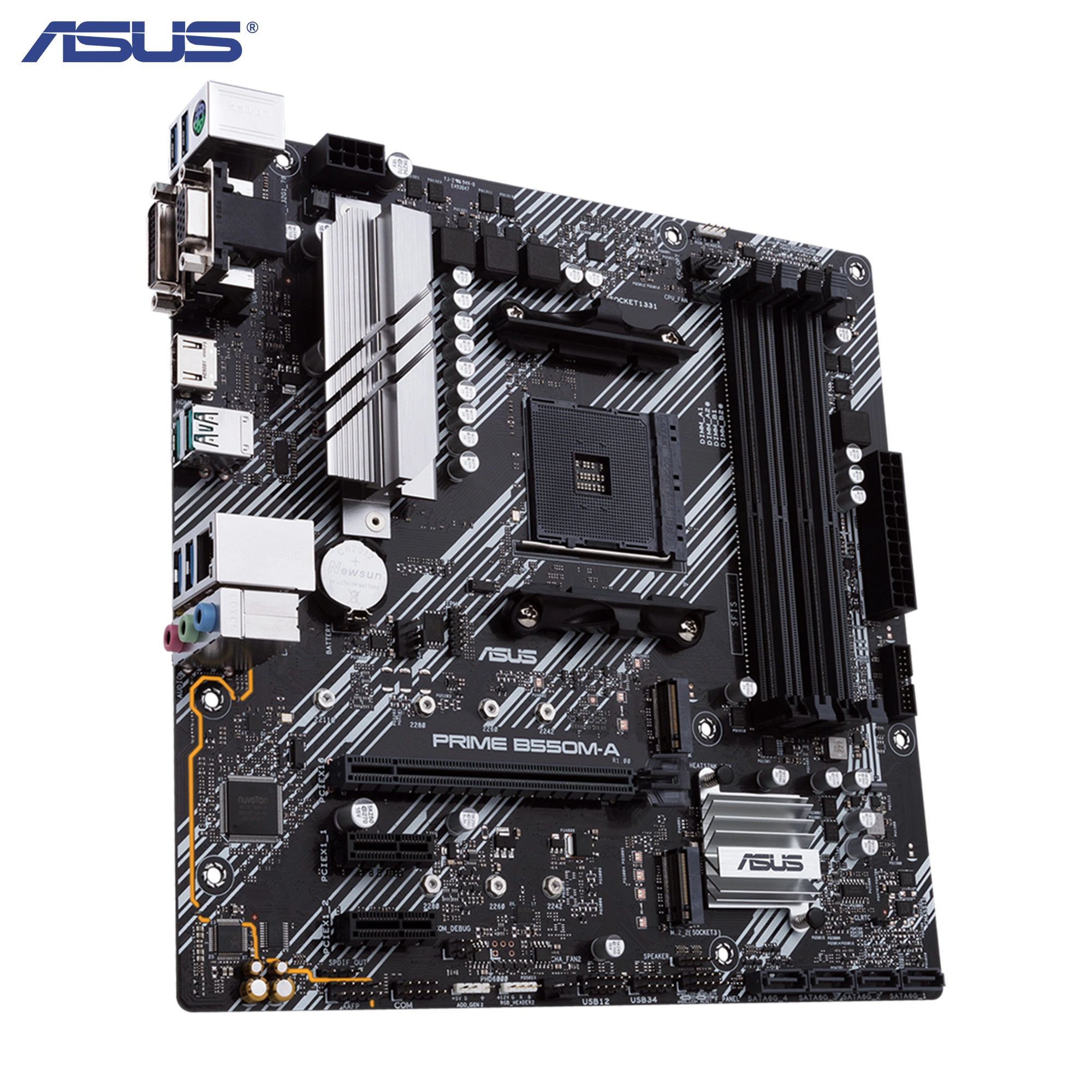 Купить Материнская плата ASUS PRIME B550M-A - фото 4